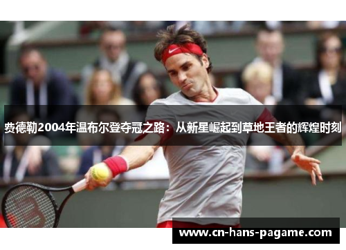 费德勒2004年温布尔登夺冠之路：从新星崛起到草地王者的辉煌时刻
